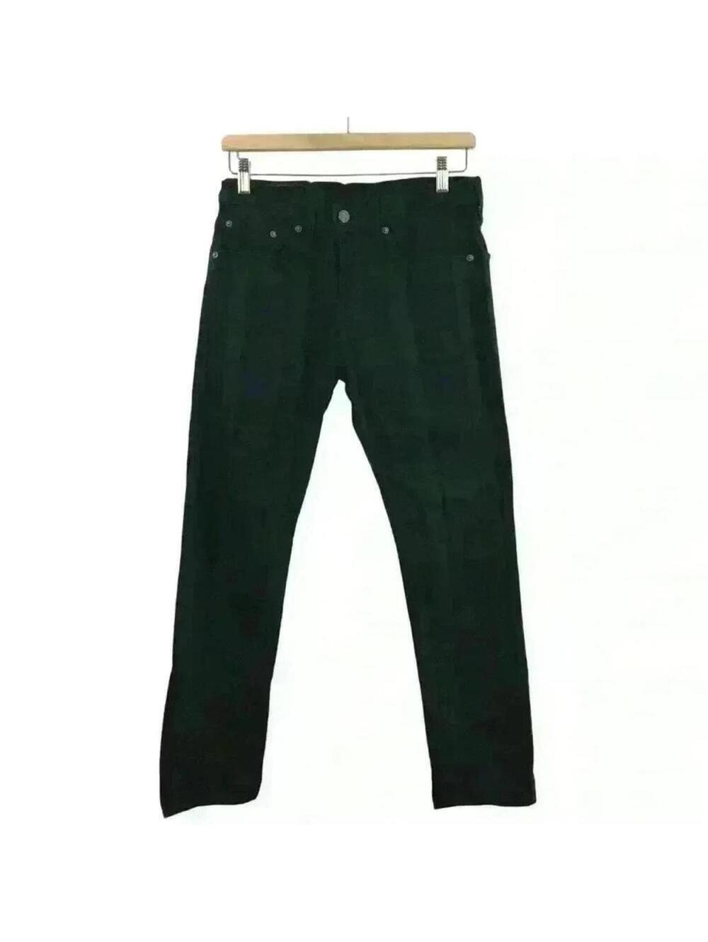 Levi's 502 Men’s Green Blue Tartan Plaid Blackwatch Straight Pants Size 28 x 30